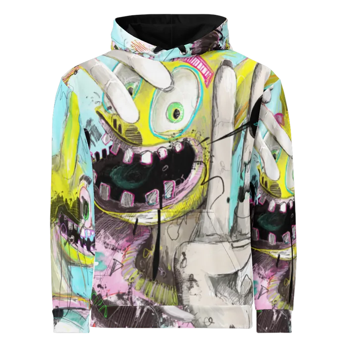 Soup Punk Hoodie flat front