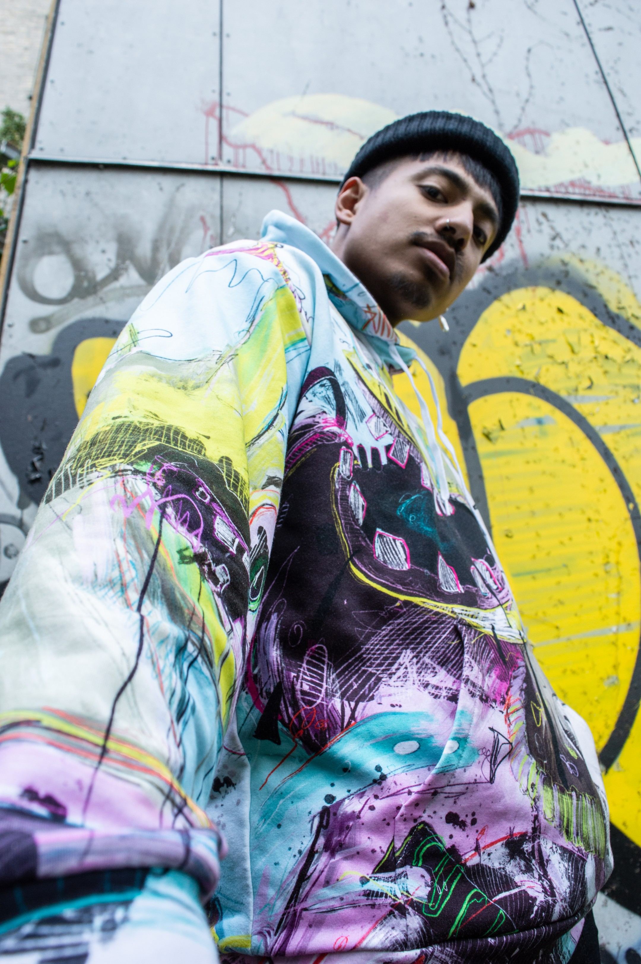 Soup Punk Hoodie mood shot